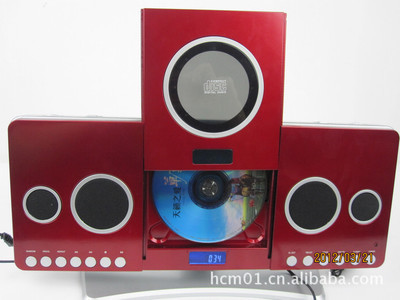 壁挂式超薄钟控CD机收音机 时尚外观与实用功能的完美融合
